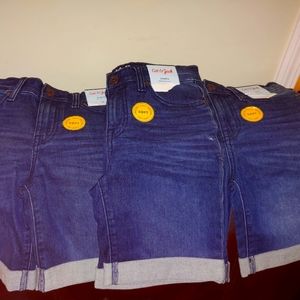 Cat & Jack adjustable waist denim shorts